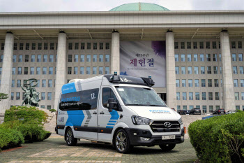 ‘국회 첫 자율주행차’ 현대차 로보셔틀, 국회 달린다
