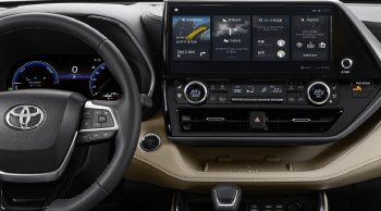 LG유플러스, 토요타 SUV '하이랜더'에 U+드라이브 탑재