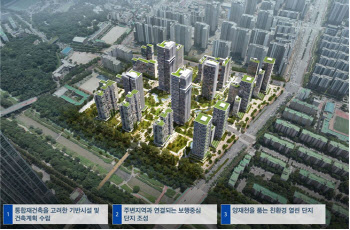 개포 경남·우성3차·현대1차 통합 신통기획 확정…50층 2340가구 탈바꿈