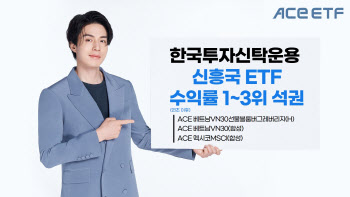 한투운용 "신흥국 ETF 수익률 1~3위 석권"