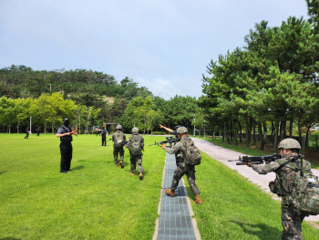 인천공항, 드론 테러상황 민·군·경 합동훈련 실시
