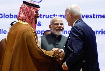 美, G20서 中견제 '잰걸음'…인도·중동·유럽 잇는 경제구상 출범