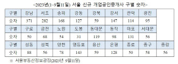 올해 서울 개업 공인중개사무소 2686곳…강남 371곳, 도봉 31곳