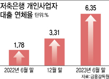 '연체율 폭탄' 된 저축은행 자영업자 대출…딜레마 빠진 금융위