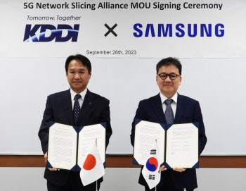 삼성, 日KDDI와 5G 네트워크 슬라이싱 기술협력