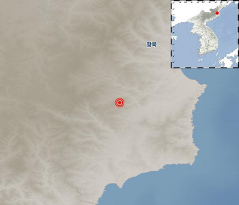 북한 함경북도 길주 북쪽 34㎞서 규모 2.1 지진…“자연 지진”