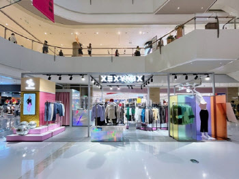 젝시믹스, 상하이 허셩후이 쇼핑센터에 팝업 오픈