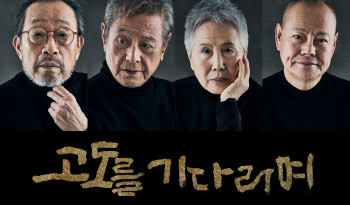 신구·박근형·박정자·김학철, 연극 '고도를 기다리며'로 뭉친다