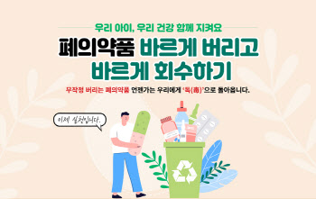"우체통 폐의약품 수거 효과있네"…서울시, 분리배출 장소 확대