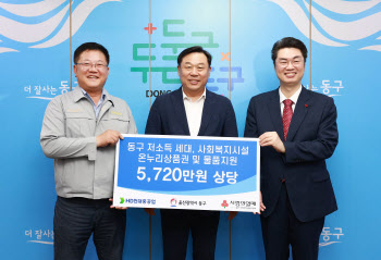 HD현대중 노조, 울산 동구 노동복지기금 2억원 기부