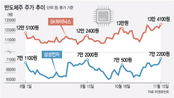 엔비디아 훈풍에 웃은 반도체주…미·중 정상회담 힘받나