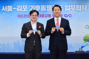 '기후동행카드' 1호선 일부 등 코레일 구간…내년 2월부터 시행