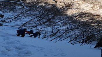 한파 속 설악산 등반한 남녀 2명…결국 숨진 채 발견