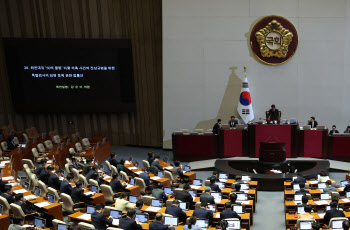 與 불참 속 민주당 쌍특검 강행 처리…거부권 수순(종합)