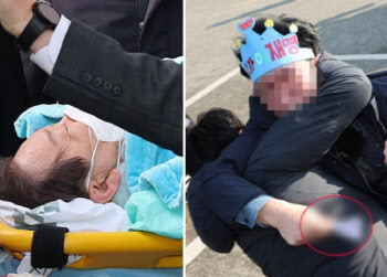 ‘이재명 피습’ 60대 남성 "죽이려고 했다"…경찰, 살인미수 적용(종합)