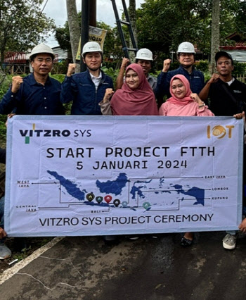 비츠로시스, 인도네시아 브로드밴드 사업 착공