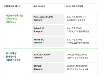 “RE100 못하면 年1000억원 탄소세 더 내야”…TCFD 보고서 분석해보니