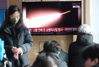 합참 “북한, 순항미사일 여러 발 발사…정밀분석 중”
