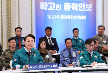 尹, 2년 연속 중앙통합방위회의 주재…총력안보 강조