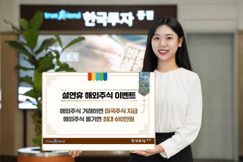'엔비디아 받으세요'…한국투자증권, 설 해외주식 이벤트