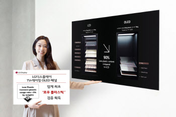 LG디스플레이 TV·투명 OLED, 친환경 인증 획득