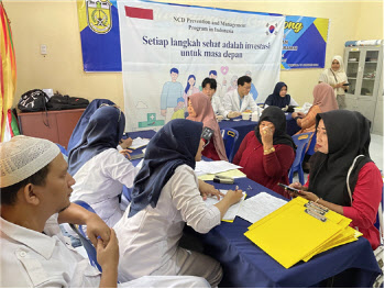 건협, 인도네시아에 비전염성질환 관리를 위한 조사단 파견