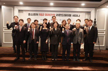 중소기업 R&D 미래전략 방향 제시…워킹그룹 세미나 개최