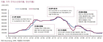 “이차전지 산업 불확실성 높아…리튬 가격이 주요 변수”