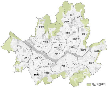 반세기 넘은 서울시 그린벨트 어떻게 활용..도시 대개조 용역 착수