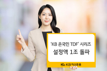 KB자산운용, ‘온국민 TDF’ 시리즈 설정액 1조 돌파