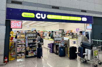 해외여행객 늘어나니…인천공항 CU 매출 102% ‘껑충’