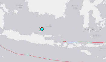 인도네시아 수라바야 인근 해상서 규모 6.4 지진