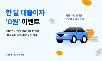 핀다, 전북은행과 ‘1금융권 최초’ 비대면 자동차 담보대출 출시