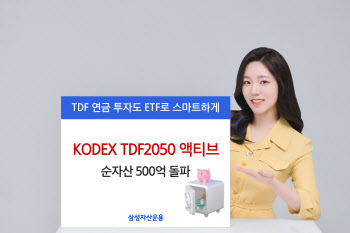 'KODEX TDF2050' 순자산 500억 돌파