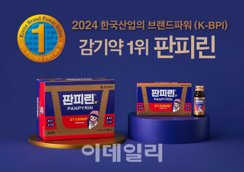 동아제약 ‘판피린’, 한국 산업 브랜드파워 1위 선정