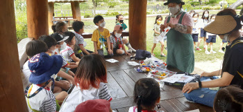 용산구, 용산가족공원 내 ‘어린이 텃밭교육’ 운영