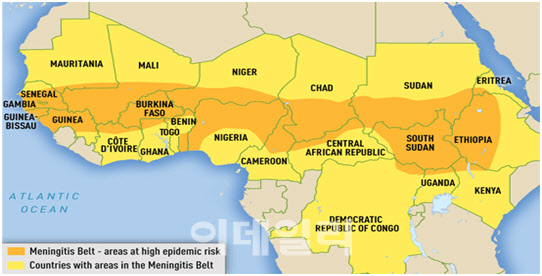 5가 수막구균 백신 나이지리아서 최초 도입...서두르는 유바이오로직스