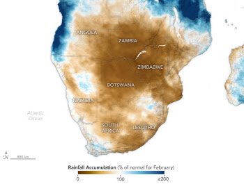 두바이는 대홍수났는데...남아프리카 덮친 ‘국가재난급’ 가뭄