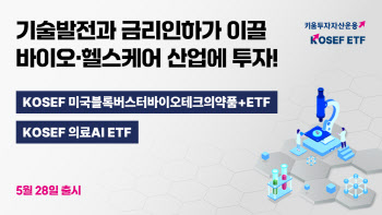 키움운용, 美·韓 바이오 헬스케어 ETF 2종 출시