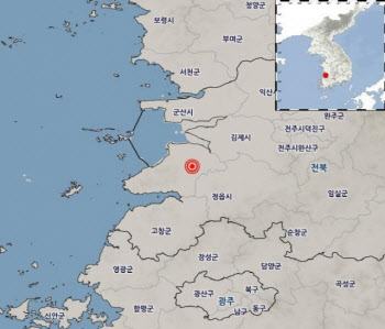 전북 부안군 규모 4.8 지진…역대 16번째로 강해(종합)