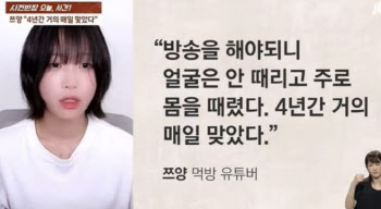 “살려주세요, 잘못했어” 쯔양 녹취록 공개…비명소리 가득했다