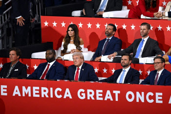 트럼프 2기 핵심인물, 전당대회 VIP석에 다 앉았네