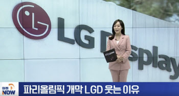 파리올림픽 개막 LGD 웃는 이유