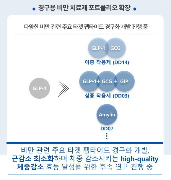 [불로장생이 뜬다-비만]⑤‘GLP-1 연구만 20년’…디앤디파마텍 “가장 효과적 먹는 비만약 자신”