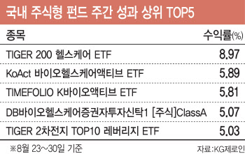 엔비디아發 '반도체 쇼크', 바이오에 몰린 '투심'…ETF 수익률 ‘껑충’