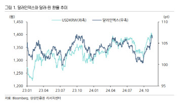 "원·달러, 4분기 고점 찍고 내년 말까지 하락 추세 기대"