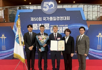 한국부동산원, 자기주도형 학습문화 구축에 국가품질경영대회 표창 수상