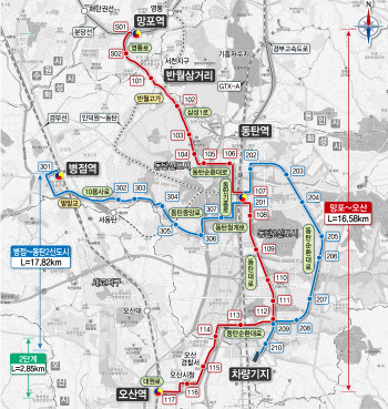 동탄 트램, 기본계획 변경안 승인.. 2028년 개통 순항