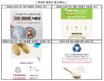 '자연분해' 안 되는데…플라스틱 '허위 광고' 제품 적발