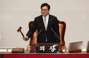 국회의장 "비상계엄 헌법 절차 따라 대응조치…군경 동요말라"(상보)